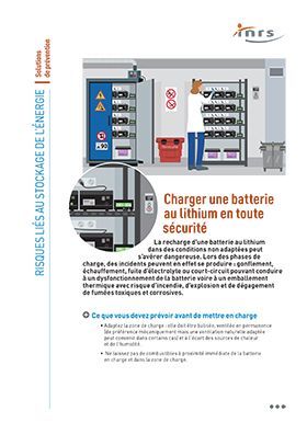 Charger une batterie au lithium en toute sécurité
Risques liés au stockage de l'énergie
