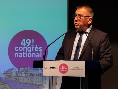 Laurent Munerot, président de la CNAMS