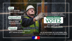 Élection syndicale TPE 2024 - Réseaux sociaux - Visuel unique sectoriel - BTP